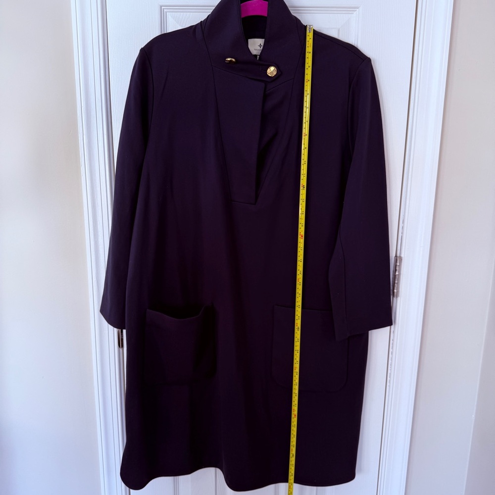Tuckernuck Emerson Navy Blue Ponte Dress Size XXL - Picture 11 of 13